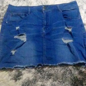 Short Jean skirt